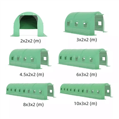 Polytunnel Garden Greenhouse